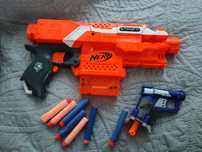 Dwa Nerfy - Nerf Elite stryfe+ nerf pistolet