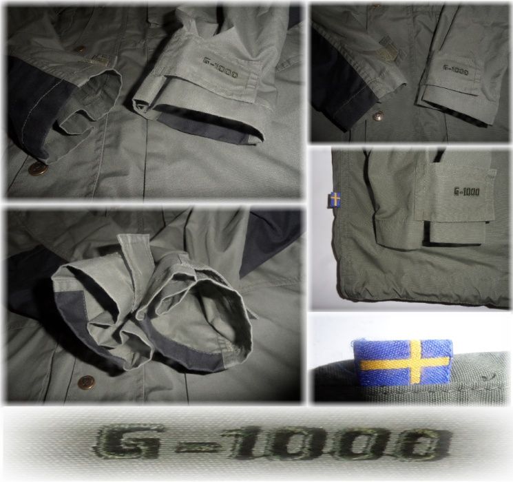 NOWA! Kurtka Myśliwska FJALLRAVEN G-1000 r. M - L ok 175-180 cm Grubas