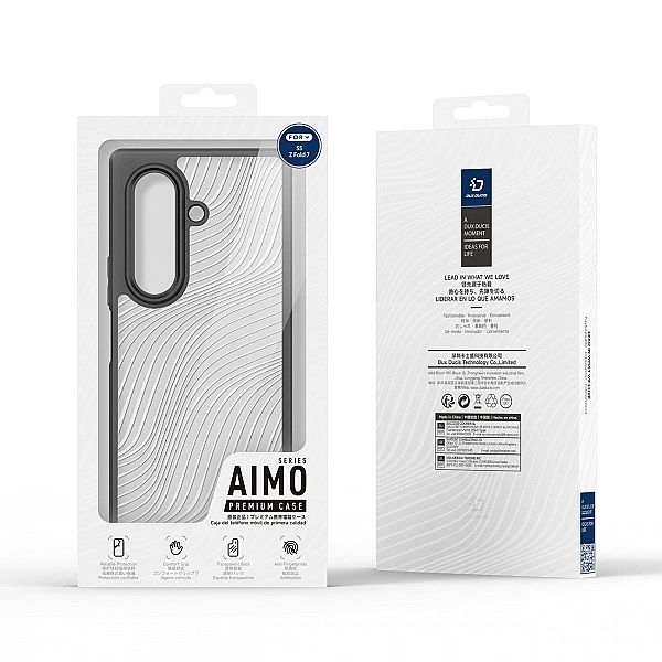 Etui Dux Ducis Aimo na Samsung Galaxy Z Fold7 - czarne