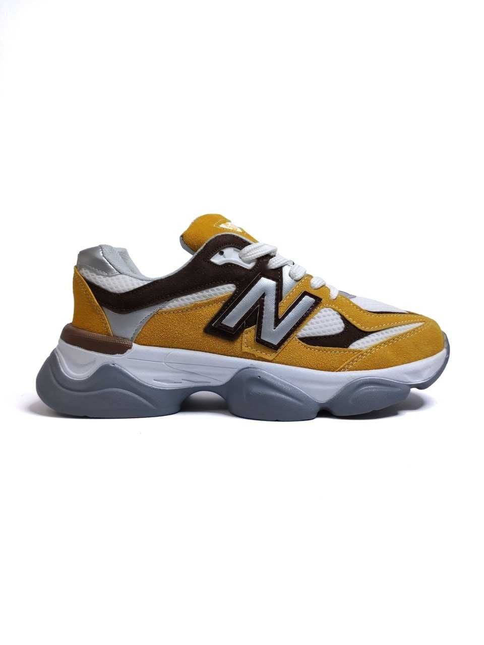 Мужские кроссовки New Balance 9060 Yelow. Размер 40. Нью Беланс