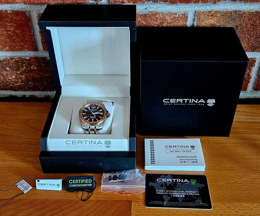 CERTINA DS ACTION Chronometer Aqua