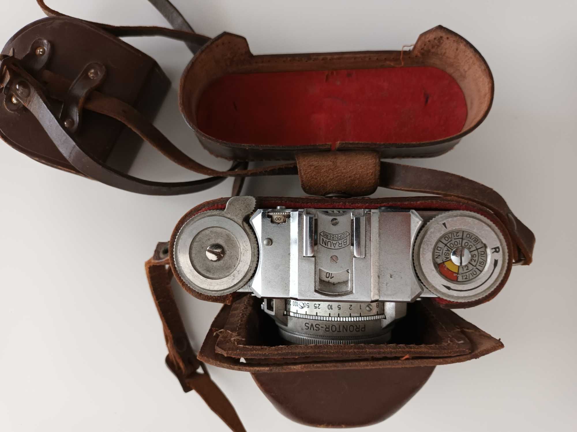 Máquina Fotográfica Vintage Braun Paxette II