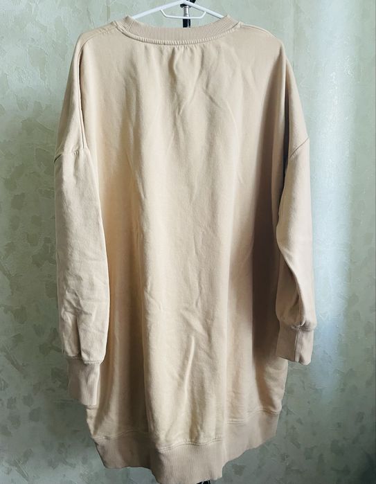 платье худи зима оверсайз