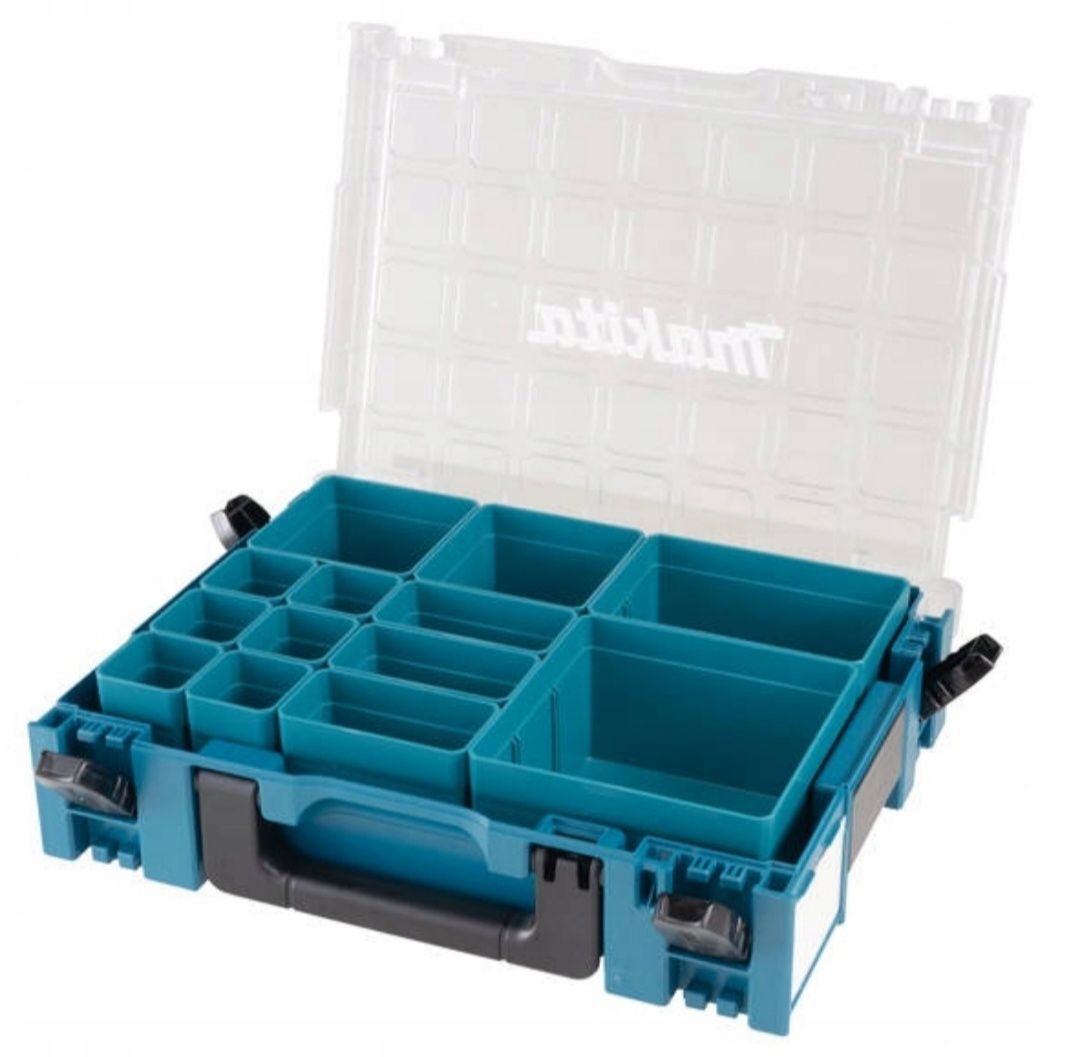 Organizer zamknięty, pojemnik Makita MAKPACK.  SKRZYNIA WALIZKA