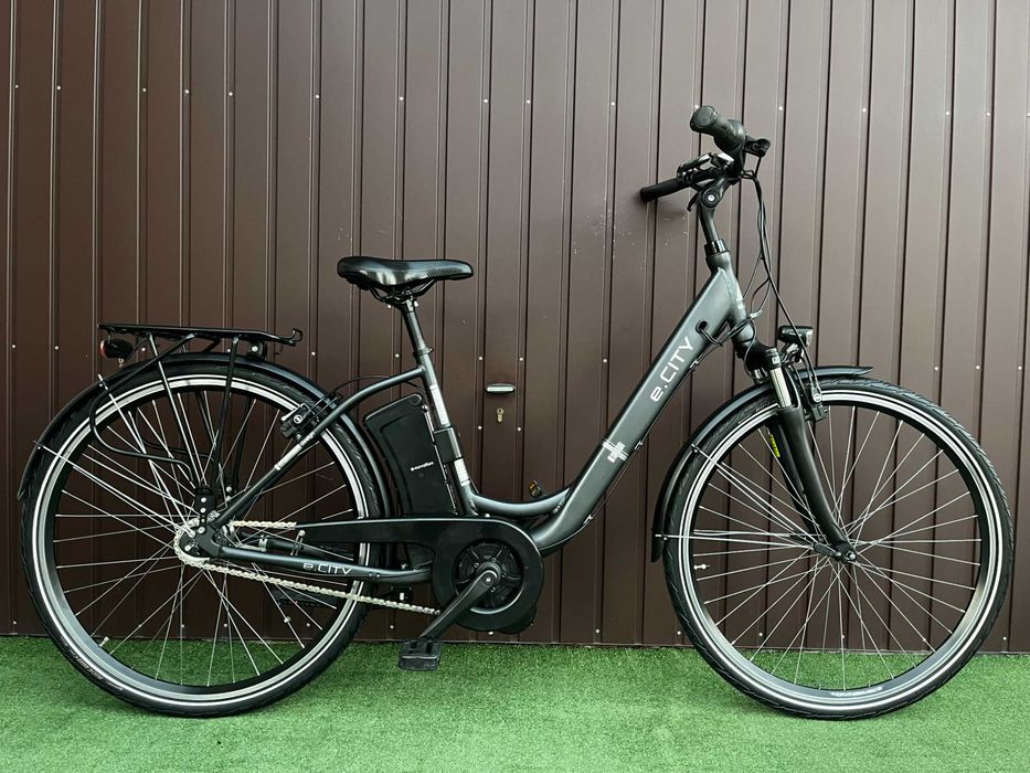 Rower E. CITY/alu./amor./koła 28 cali/hydraulika
