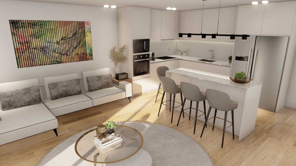 Apartamento T1 - Ribeirão