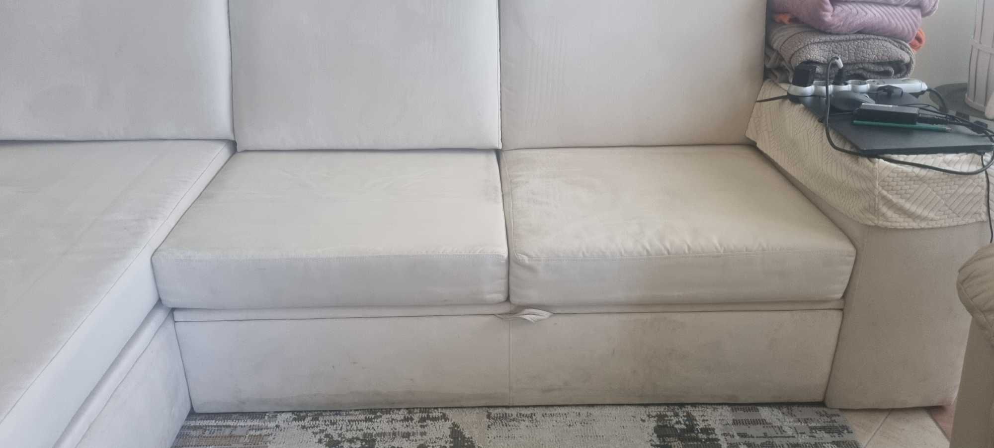 Sofá 4 lugares com chaise longue