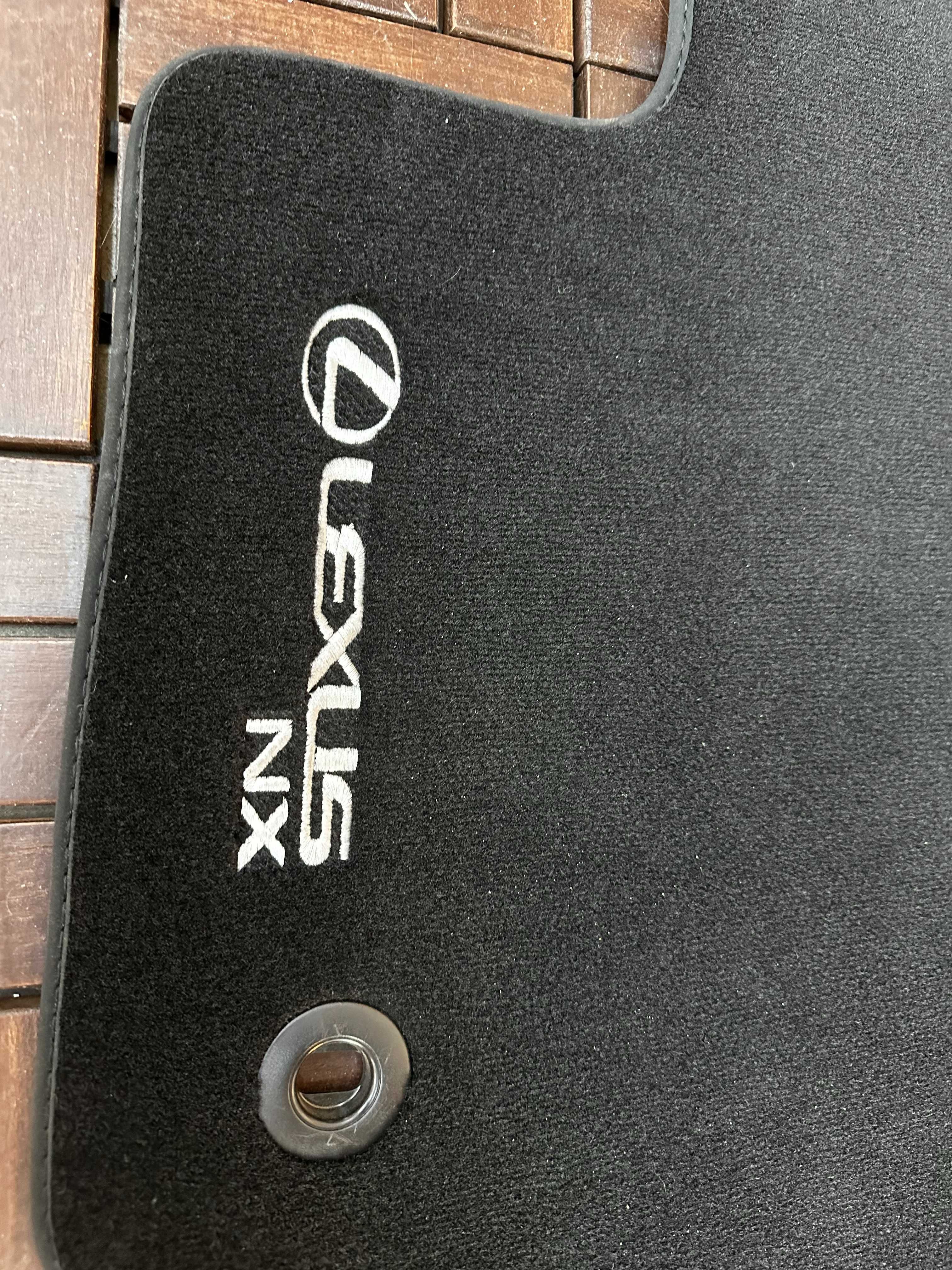 Dywaniki welurowe Lexus NX 350h nowe czarne komplet