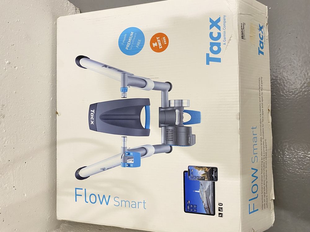 Rolo de treino Tacx flow smart