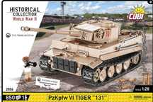Cobi 2556 Klocki Small Army Niemiecki Czołg TYGRYS PZKPFW VI TIGER 131