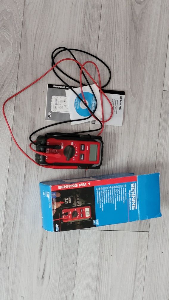 Benning MM1 multimetr Cyfrowy miernik uniwersalny