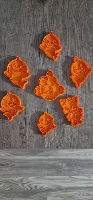 Foremki do ciastek / rożne druki 3D