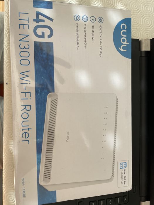 Cuddy LT400 Wi-Fi 4, 4G LTE Router