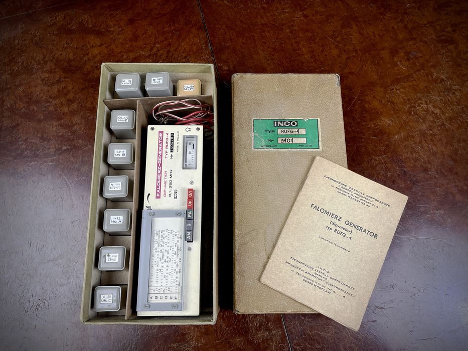 Falomierz-generator RUF-G4 - zabytek techniki z PRL