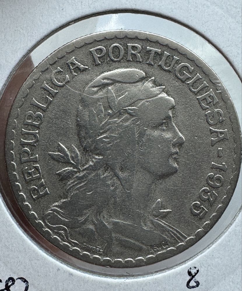 1$00 escudo 1935 excelente