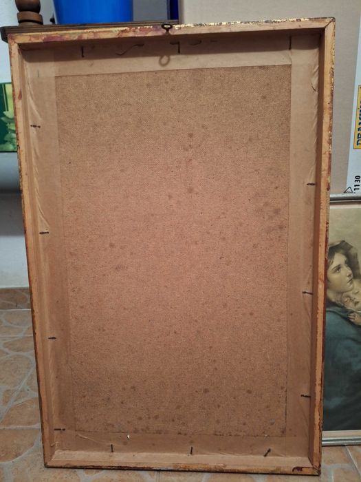 Niezwykły obraz Matki Boskiej zrobiony metodą tombolo