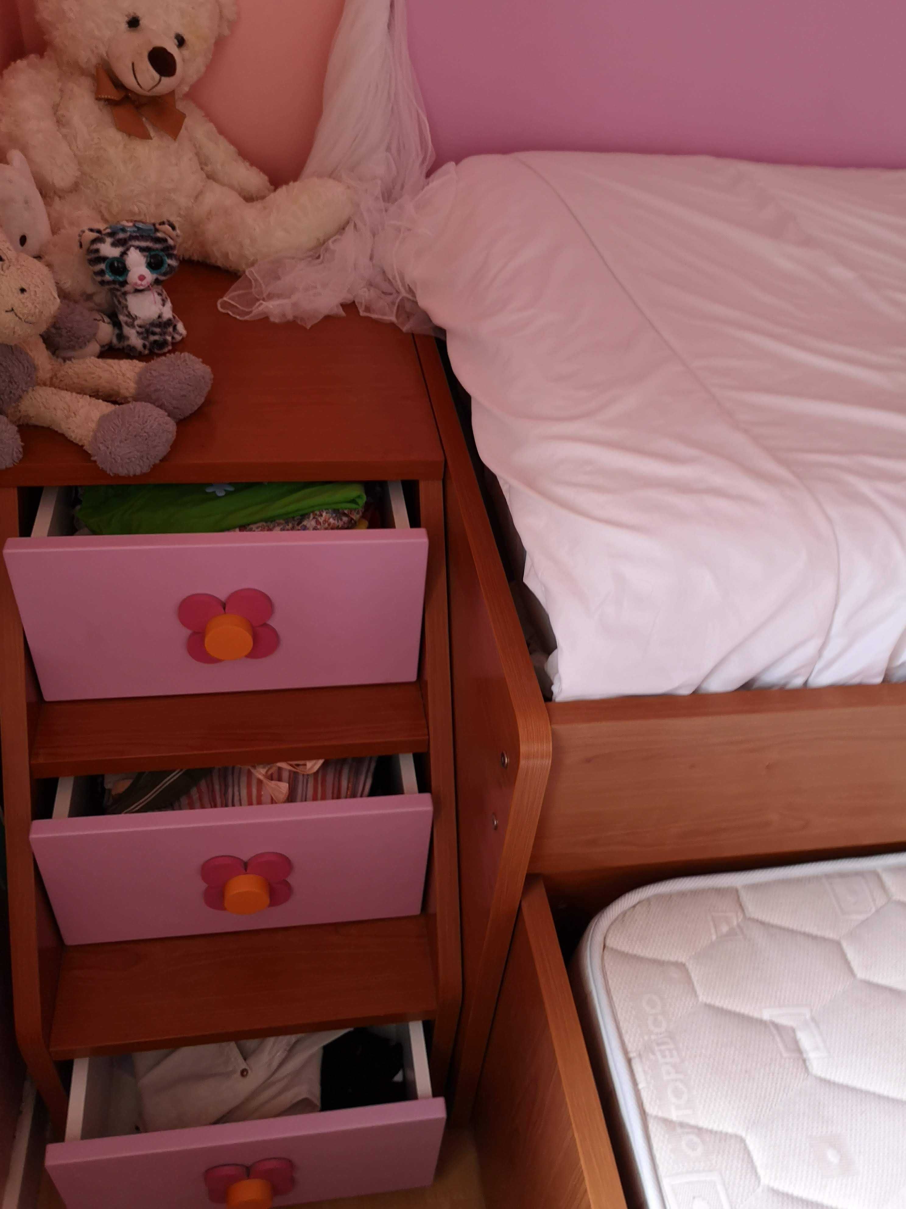 Mobília de quarto de criança / menina completo