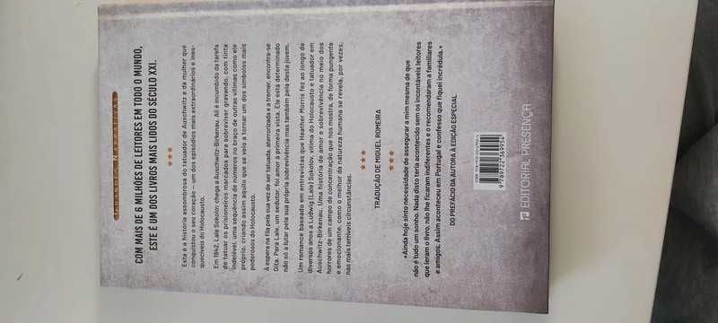 O Tatuador de Auschwitz - Heather Morris