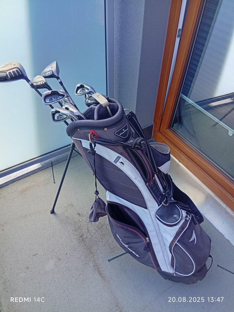 Zestaw kijów golfowych z torbą Tommy Armour