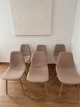 6 Cadeiras Pads Taupe