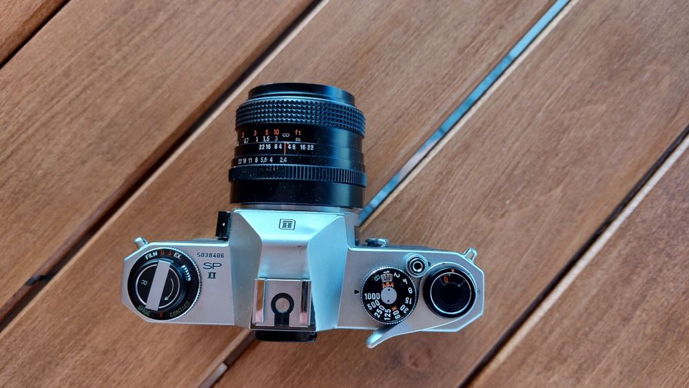 Lustrzanka analogowa Pentax Spotmatic II