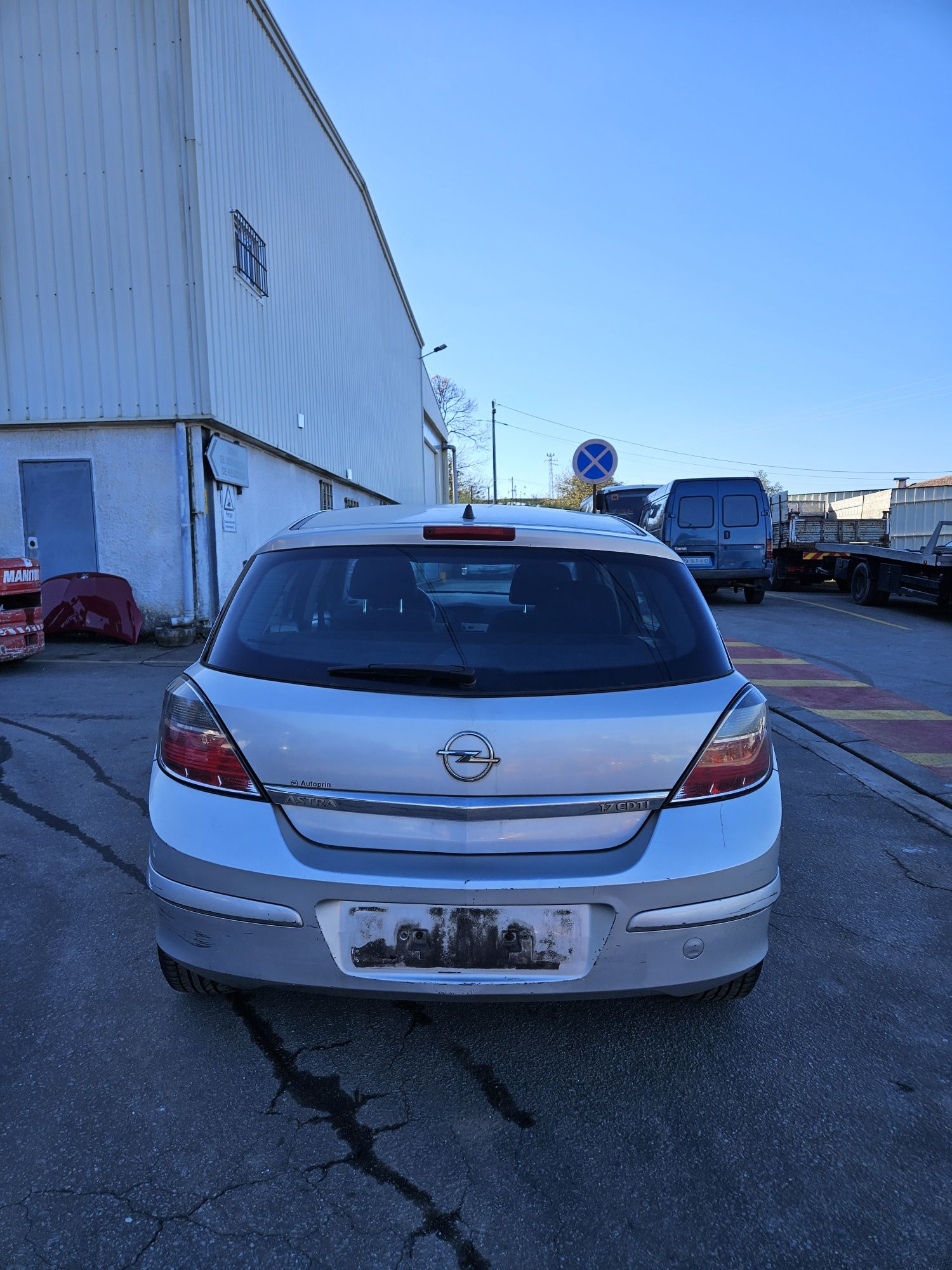 Opel Astra H 1.7 CDTi 100CV de 2006 para peças