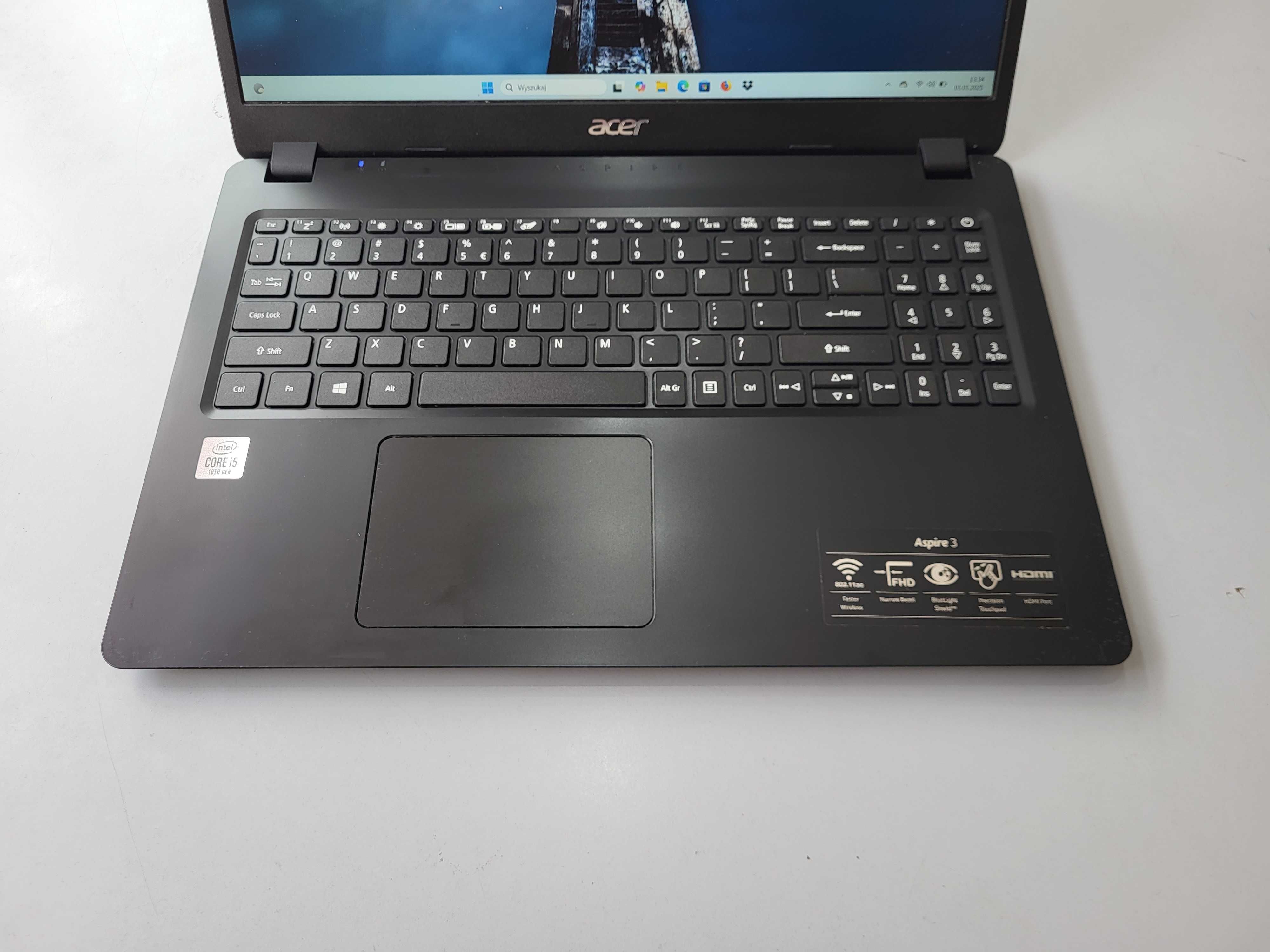 Laptop Acer A315-56 i5-1035g1 12GB 512GB SSD WINDOWS 11
