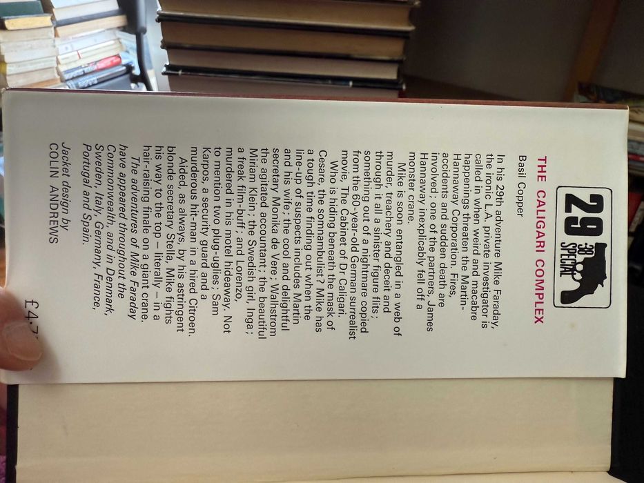 Basil Copper – The Caligari Complex