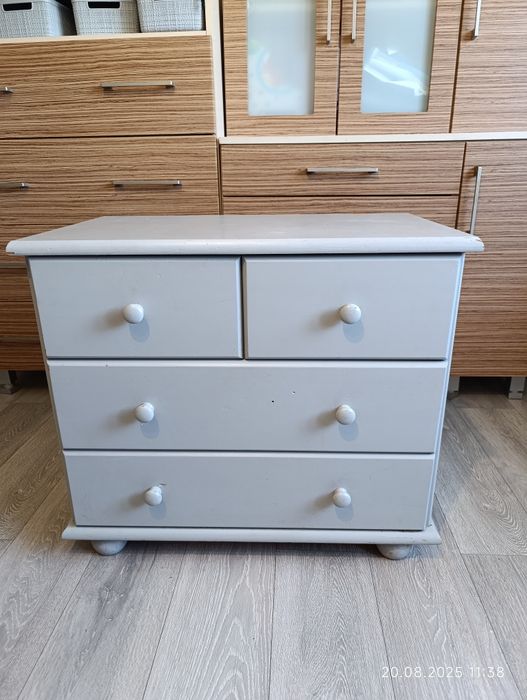 Komoda drewniana lata 80-te