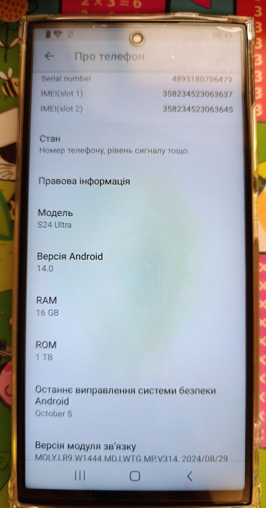 Смартфон Андроїд 1 Тб
