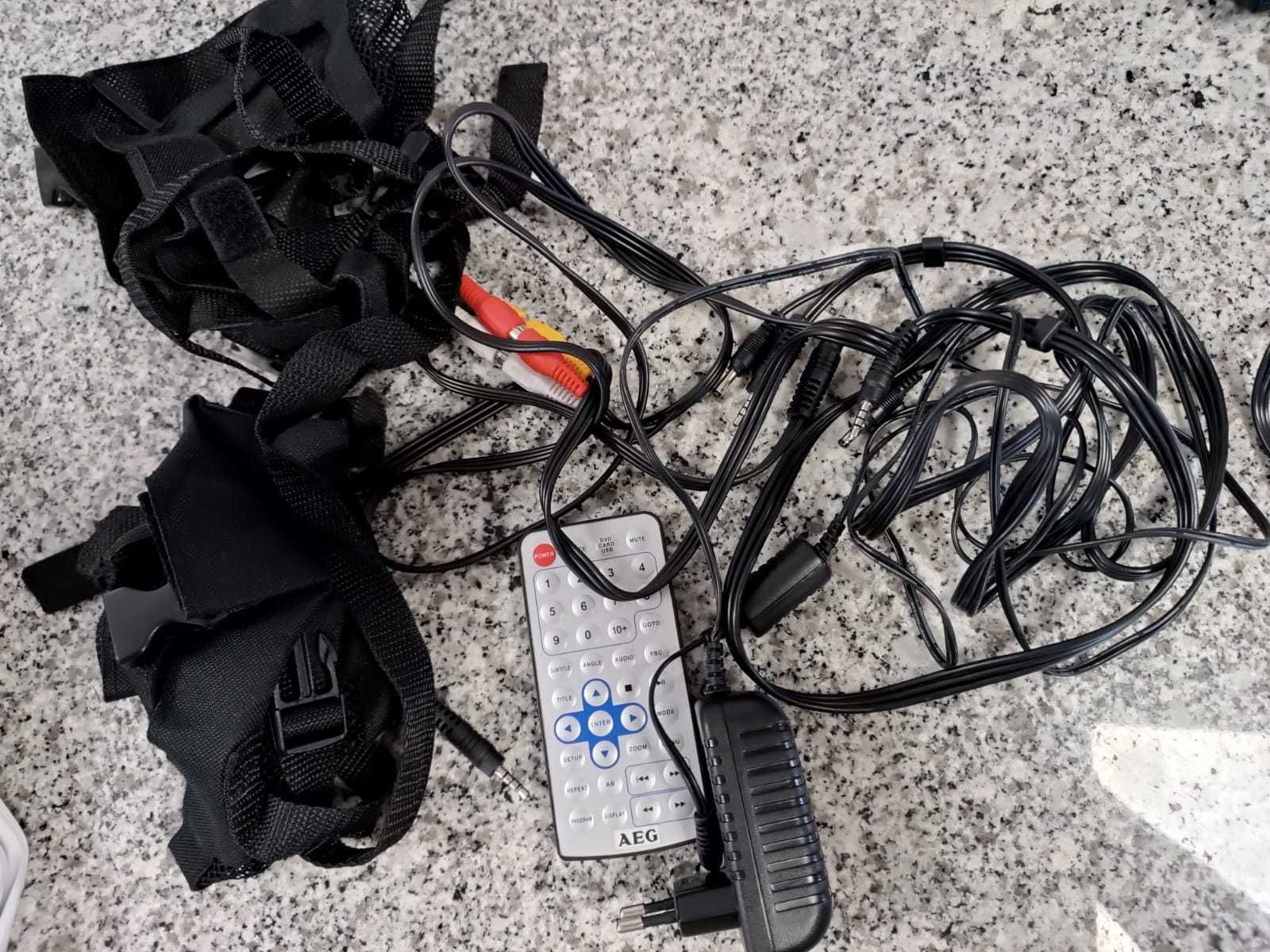 LCD's para bancos traseiros