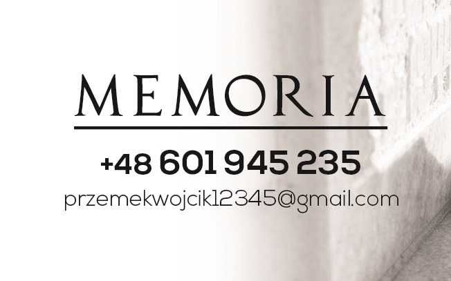 MEMORIA kompleksowe sprzątanie i opieka nad grobami