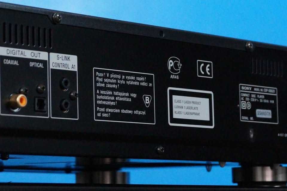 Odtwarzacz płyt cd SONY CDP-XB820 QS z pilotem JAK NOWY gwarancja