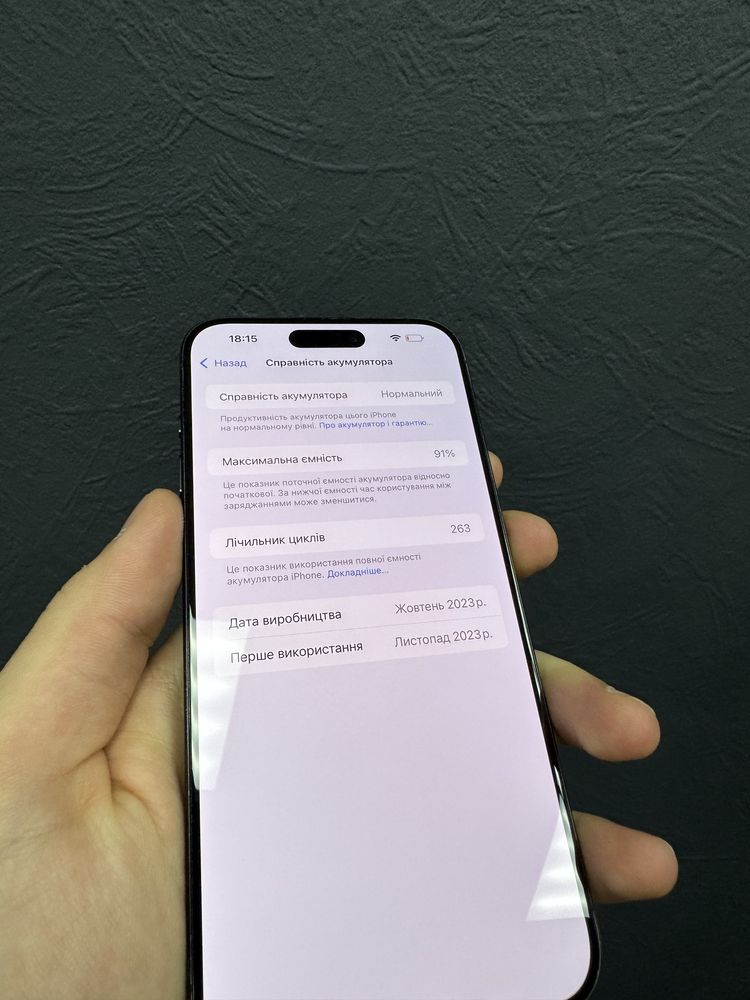 iPhone 15 Pro Max 256gb Black Titanium Neverlock