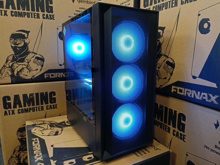 Nowy Komputer Gamingowy Kraków Ryzen 7 8700f 32GB 1000SSD RTX 5070 W11