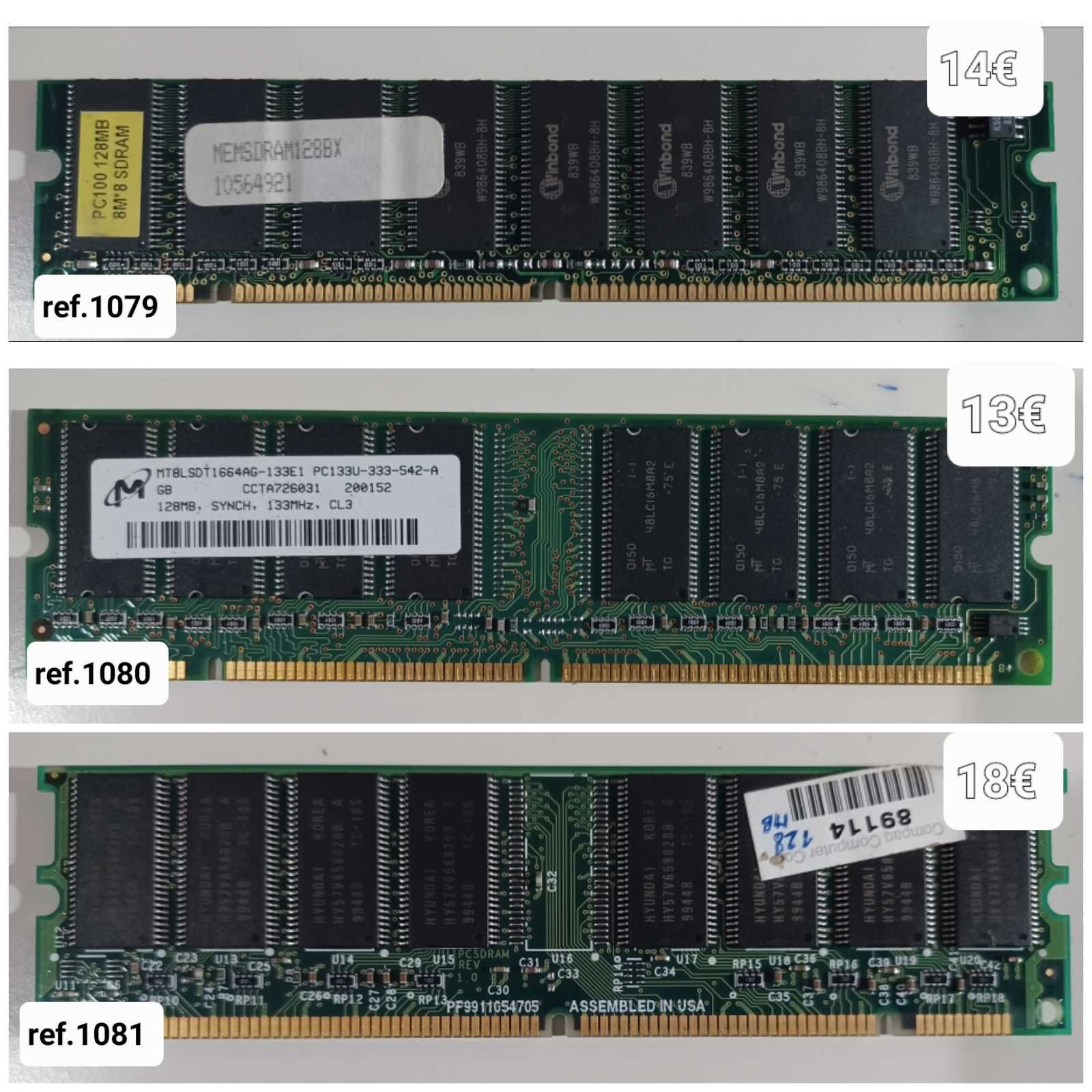 Memorias ram e processadores