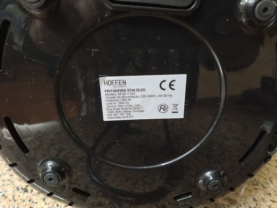 Fritadeira Air Fryer da marca Hoffen casa quarto apartamento vivenda.
