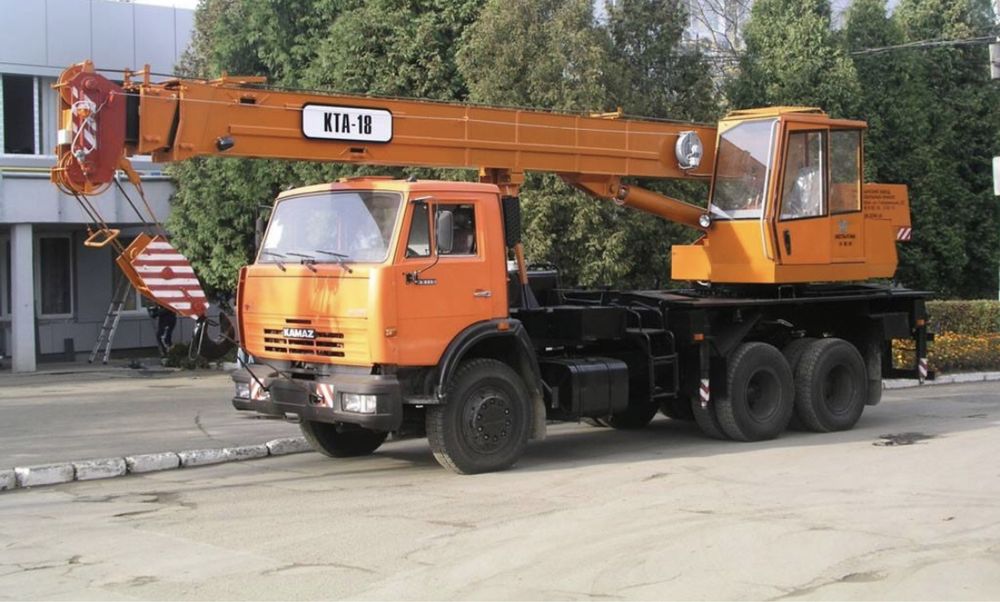 Автокран камаз КТА 18