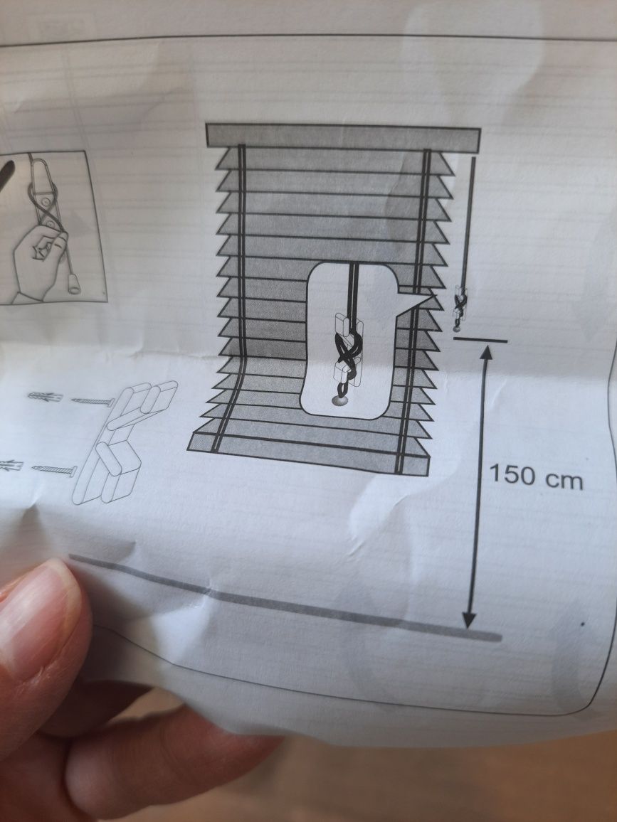 Żaluzja aluminiowa ciemnoszara
