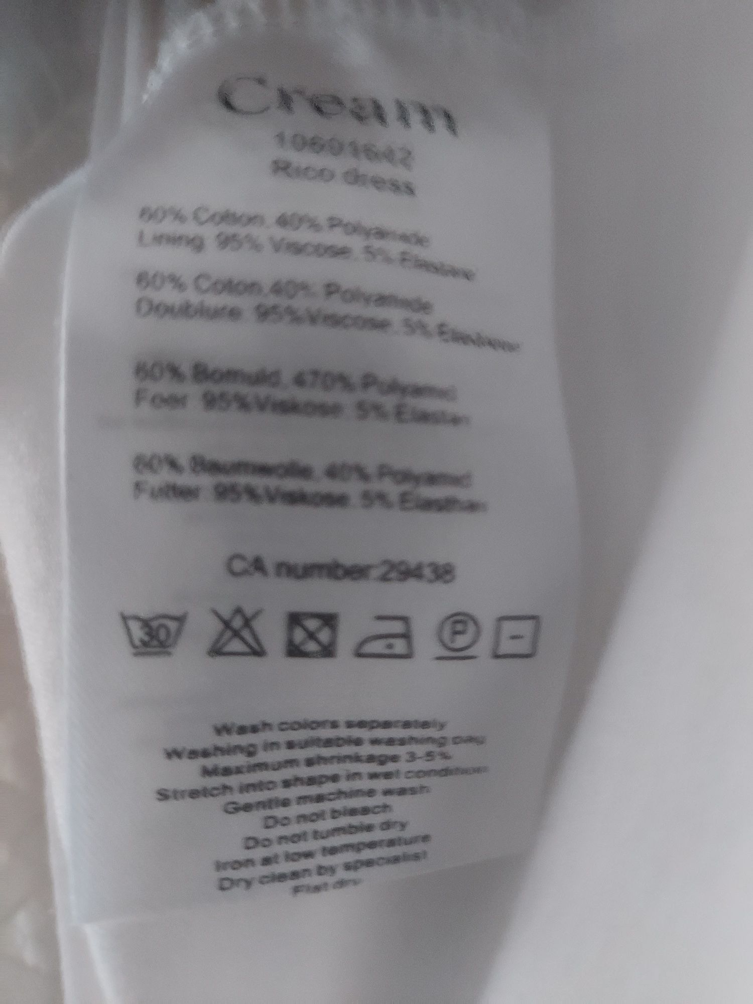 Sukienka Cream r.40