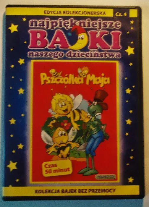 Pszczółka Maja Bajka VCD GMBH 2008 Kolekcjonerski unikat