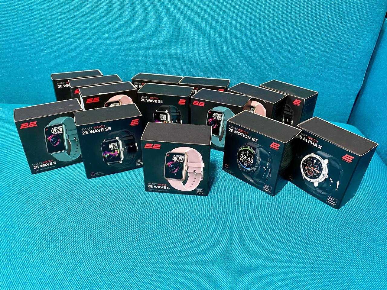 Смартгодинник 2E Wave S, SE, Motion GT, Alpha X; розумний годинник