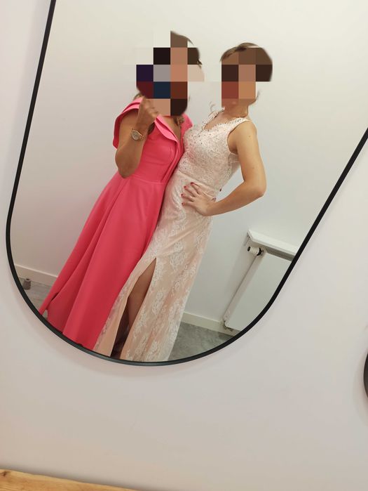 Wizytowa, elegancka sukienka maxi