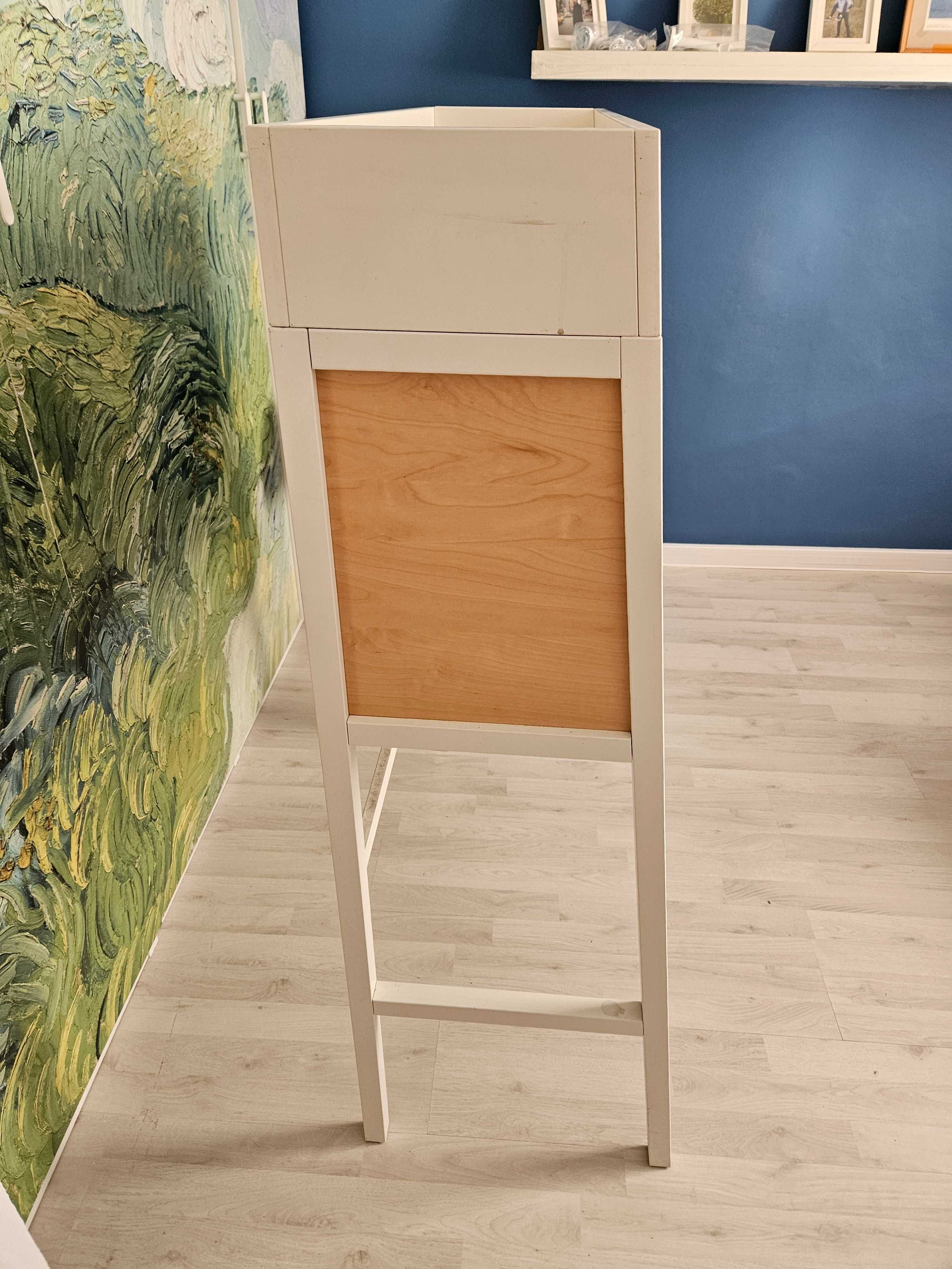 Ikea biurko sekretarzyk toaletka fornir brzozowy