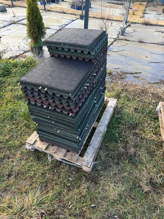 Płyta Gumowa płyty 50x50 Plac zabaw miękkie ochronę dla dzieci