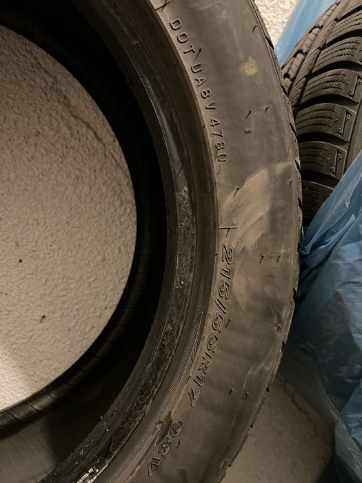 Opony zimowe używane 215/55R17 Nexen