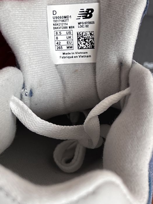 Ténis New Balance 9060 tam.42