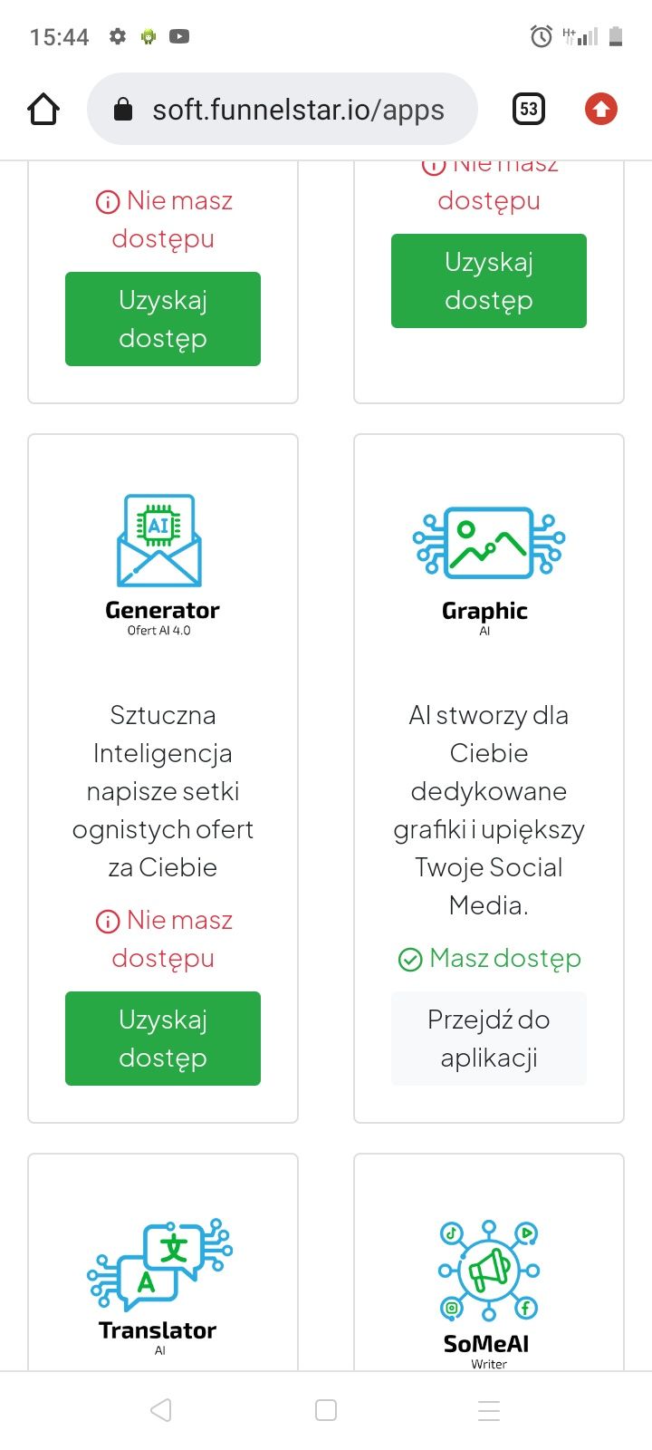 Pakiet aplikacji AI Mirosław Skwarek