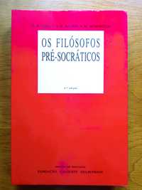 Vendo "Os Filósofos Pré-Socráticos", de G. S. Kirk.