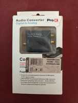 Conversor áudio para coaxial